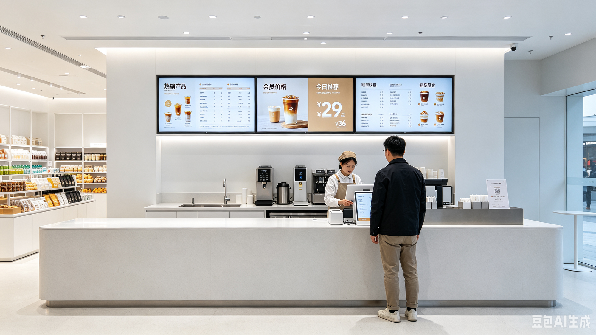连锁门店数字标牌场景