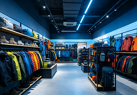 户外运动服装店